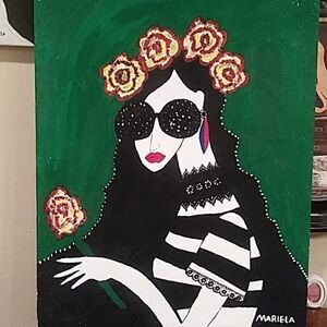 ❤HP❤Acrilyc paint Wall art 